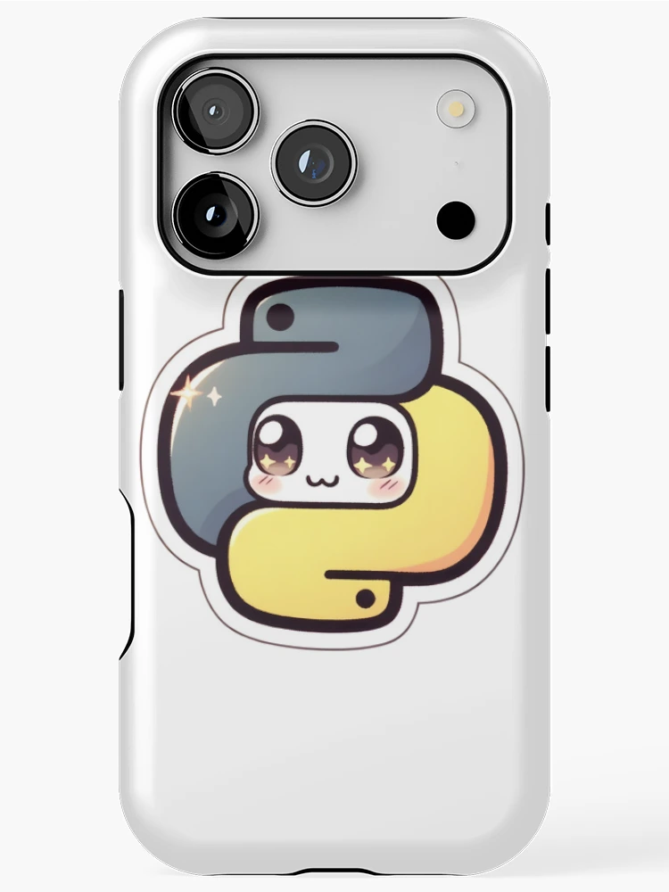 Thumbnail 1 of 4, iPhone Case, Cute Python Logo Design designed and sold by Geekbits-Store.