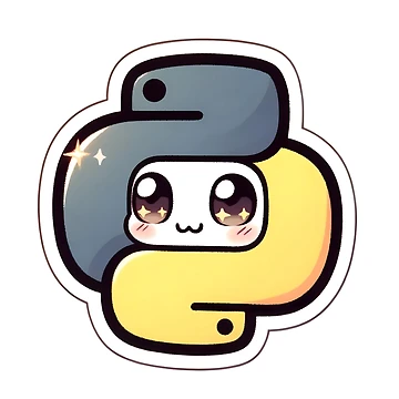 Artwork thumbnail, Cute Python Logo Design by Geekbits-Store