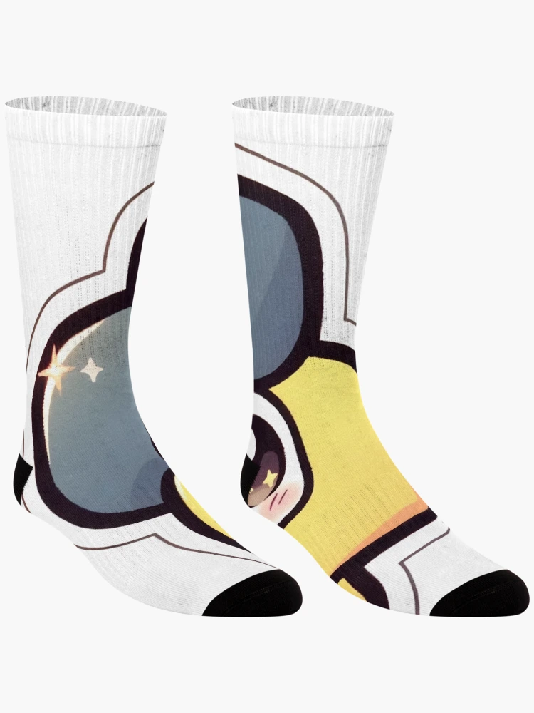 Thumbnail 3 of 5, Socks, Cute Python Logo Design designed and sold by Geekbits-Store.