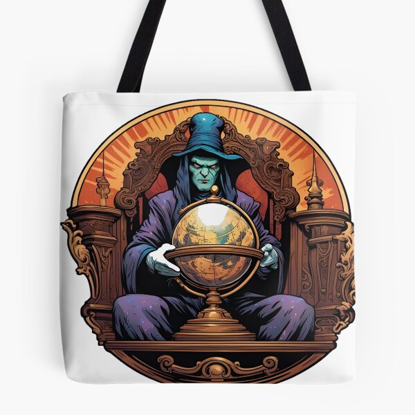 Item preview, Menacing Wizard Holding a Globe designed and sold by UtterLegends.