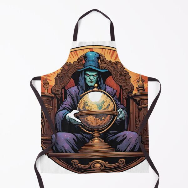 Item preview, Menacing Wizard Holding a Globe designed and sold by UtterLegends.