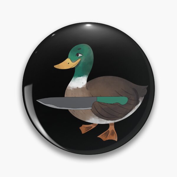 Item preview, Duck With Knife designed and sold by ridnaledesigner.