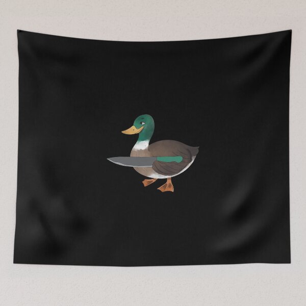 Item preview, Duck With Knife designed and sold by ridnaledesigner.