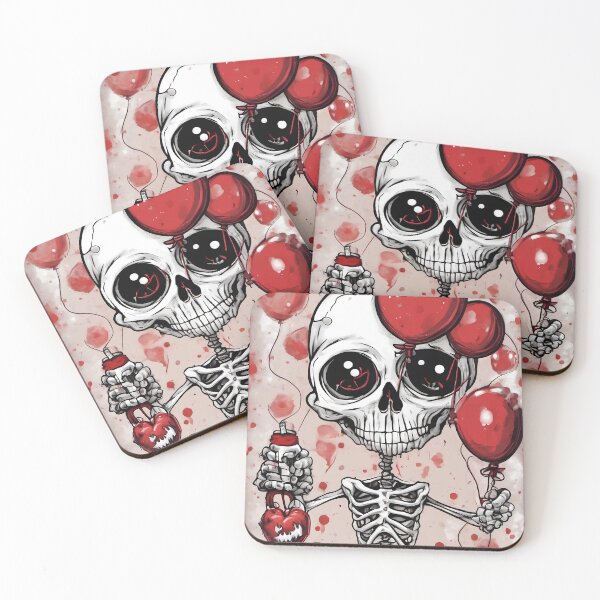 Item preview, Spooky Skelton Valentine designed and sold by Itsheartshop.