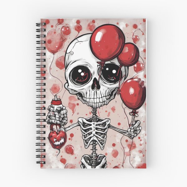 Item preview, Spooky Skelton Valentine designed and sold by Itsheartshop.