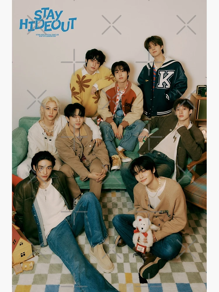 Stray Kids 4th Membership Welcome Kit STAY HIDEOUT Full Set