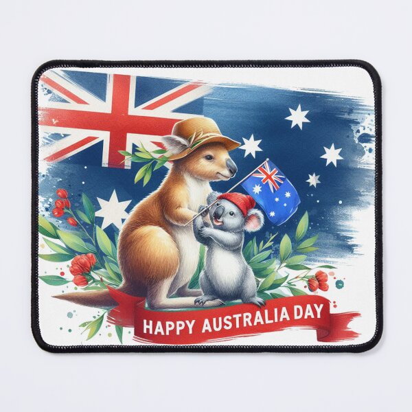 Item preview, Aussie Flag Australia Day designed and sold by devonclemon.