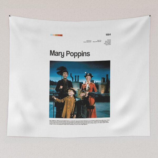 Item preview, Mary Poppins movie  poster designed and sold by paulrommer.