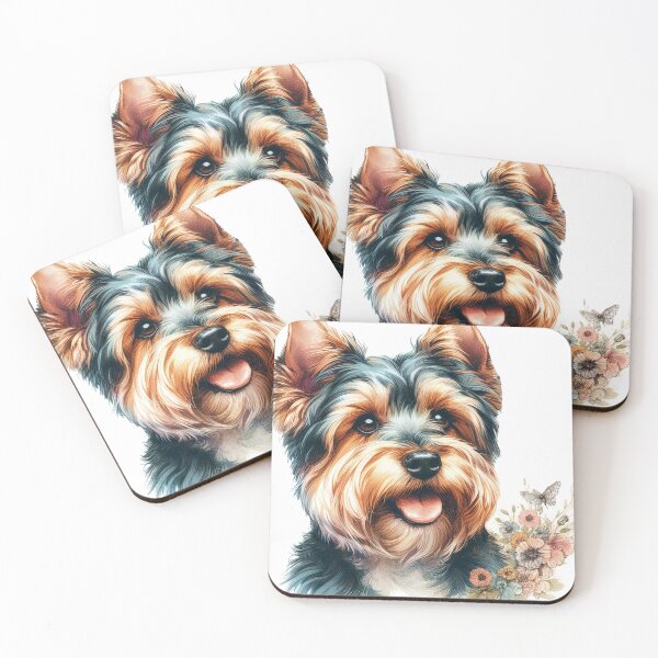 Aperçu de l'œuvre Aquarelle de chien Terrier australien créée et vendue par devonclemon.