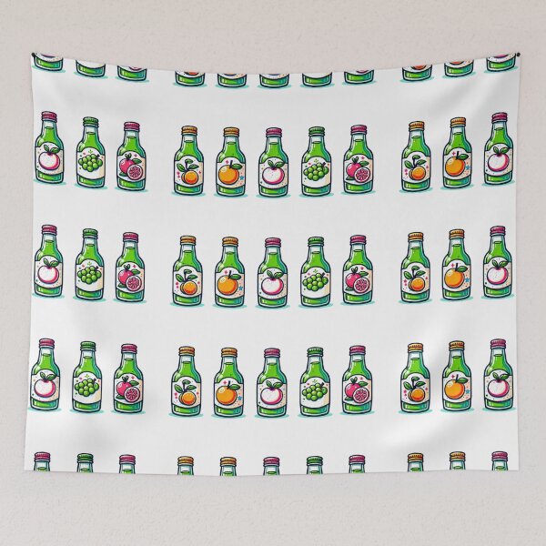 Item preview, Copy of Korean Food - Soju bottle - Set Sticker  designed and sold by olympe-store.
