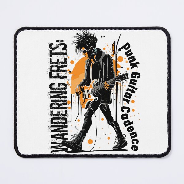 Item preview, Wandering Frets: Punk Guitar Cadence designed and sold by Concept-Hub.