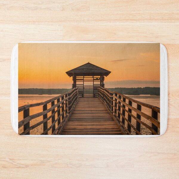 Item preview, Viewing pier, summer morning on the lake. designed and sold by Catrinann.