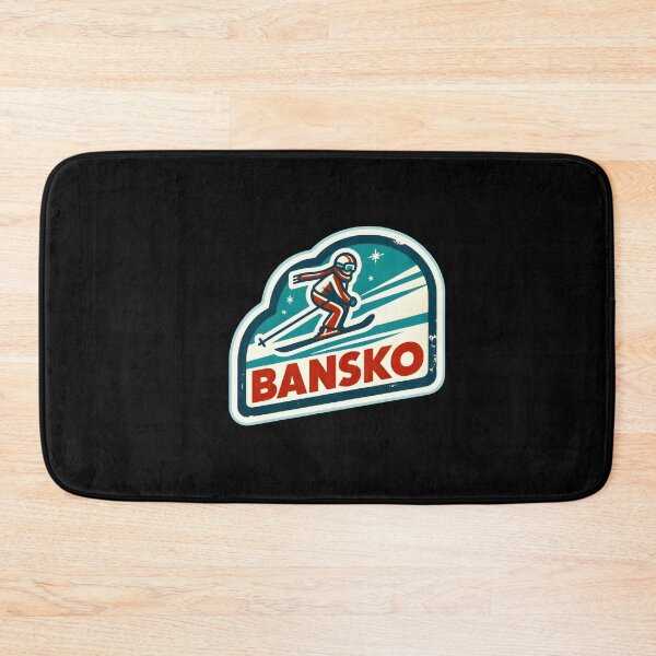 Item preview, Bansko Ski Resort Art Funny Gifts designed and sold by BadhbhLoot.