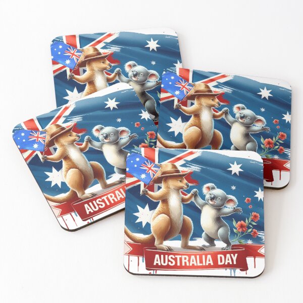 Item preview, Australia Day Kangaroo Koala! designed and sold by devonclemon.
