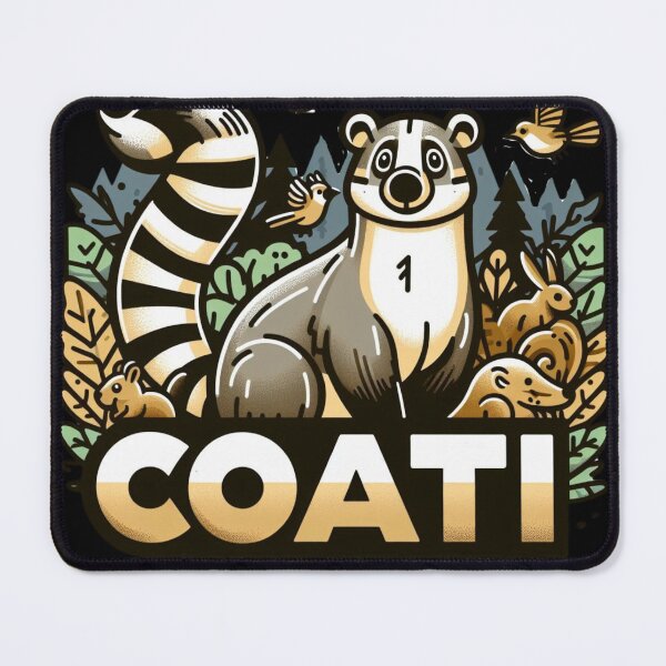 Item preview, Cute Coati designed and sold by Azrora.
