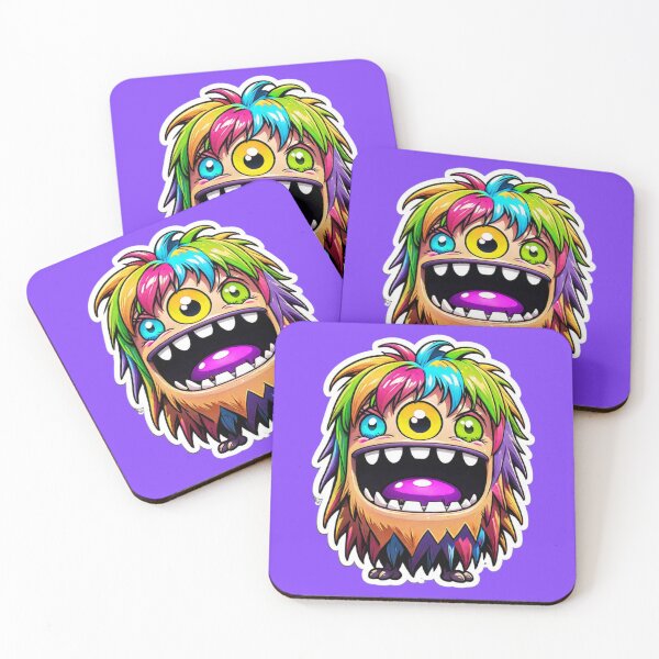 Item preview, Colorful little monster Grinsikus designed and sold by digistampdesign.