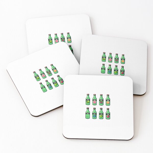 Item preview, Korean Food - Soju bottle - Set Sticker  designed and sold by olympe-store.