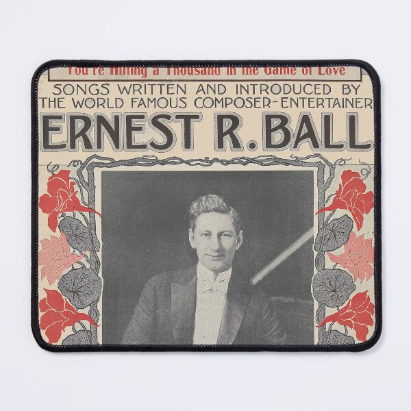 Item preview, Ernest R. Ball. Vintage Baseball Sheet Music cover. (Restored). HIGH DEFINITION designed and sold by MINDTHECHERRY.