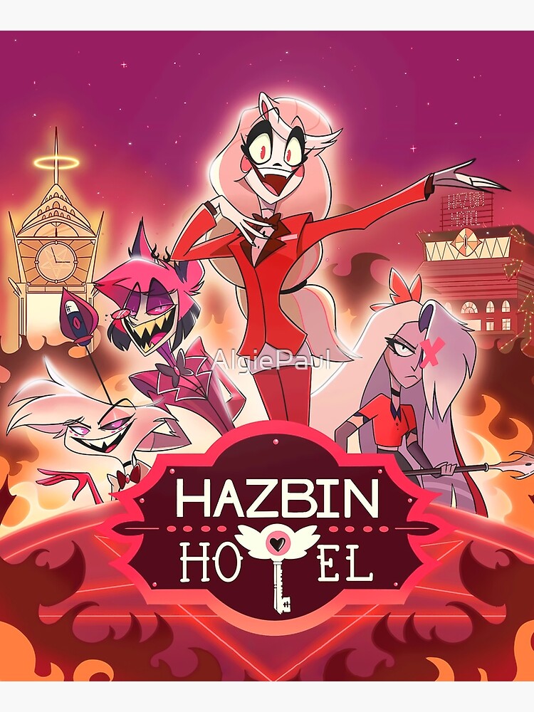 Hôtel Hazbin 2024, série d'hôtels Hazbin Tablier vendu par Fling Bluish ...