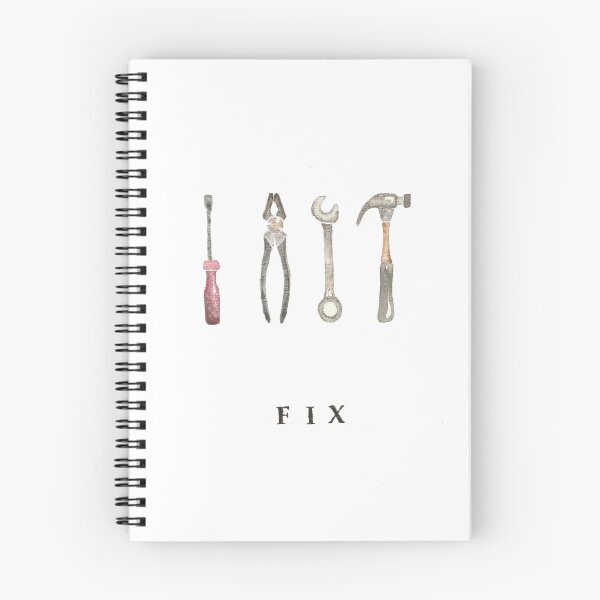 Item preview, Fix with tools watercolor designed and sold by Els-Milkyway.