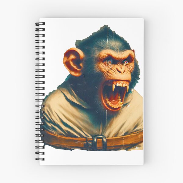 Item preview, An aggressive monkey designed and sold by The-Wild-Side.
