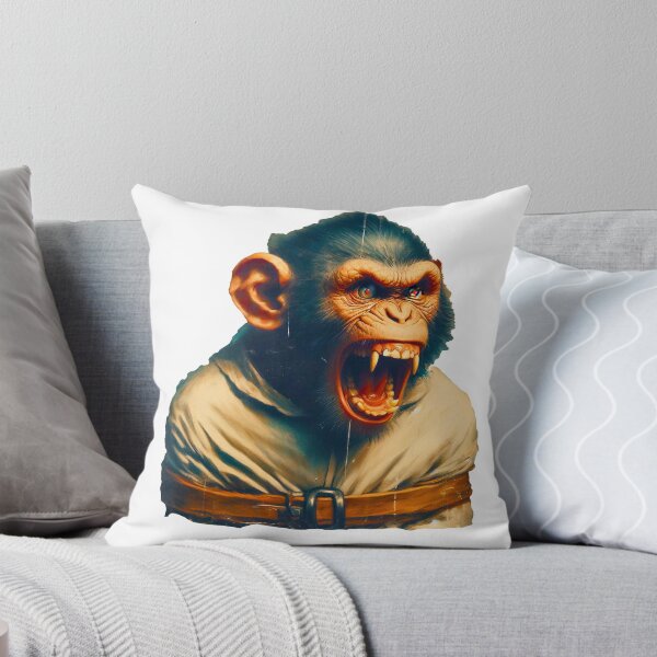 Item preview, An aggressive monkey designed and sold by The-Wild-Side.