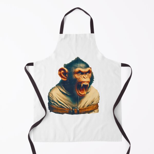 Item preview, An aggressive monkey designed and sold by The-Wild-Side.