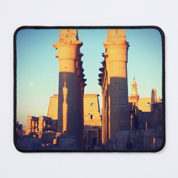Item preview, Luxor Temple, rear view, sunset, ancient Egypt photography designed and sold by art-of-egypt.