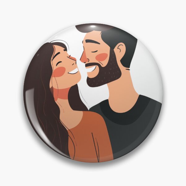 Item preview, couple looking at each other and smiling designed and sold by dlwryu.