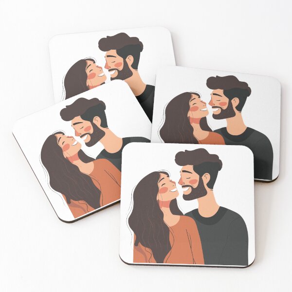 Item preview, couple looking at each other and smiling designed and sold by dlwryu.