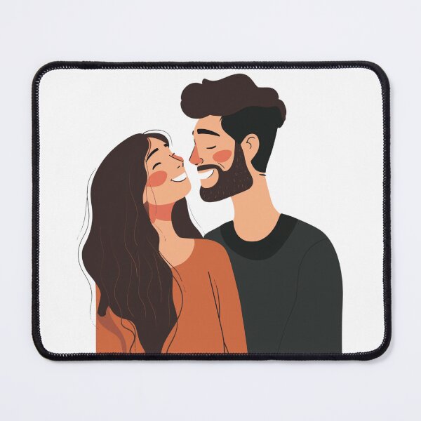 Item preview, couple looking at each other and smiling designed and sold by dlwryu.