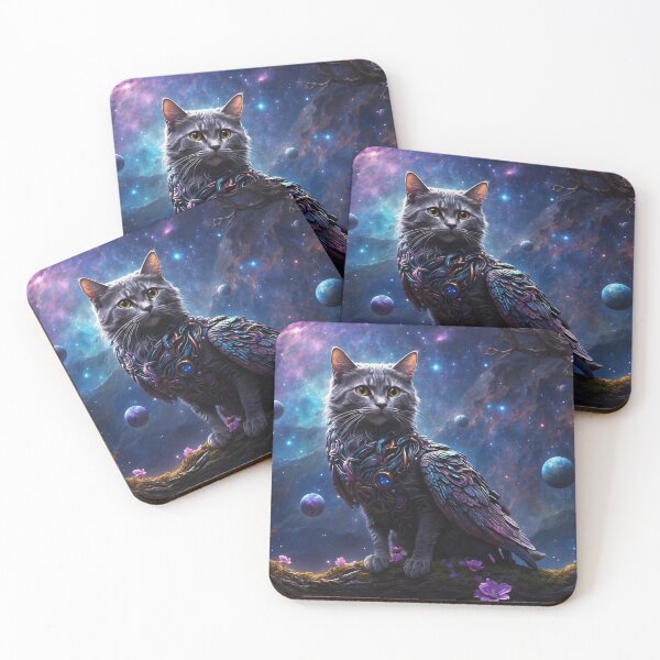 Item preview, Alien winged cat designed and sold by Universe-Aliens.