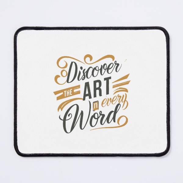 Item preview, Discover the Art in Every Word, Typography designed and sold by AnisaRiaz.