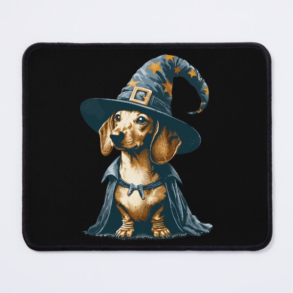Item preview, English Cream Dachshund Wizard designed and sold by TomFrontierArt.
