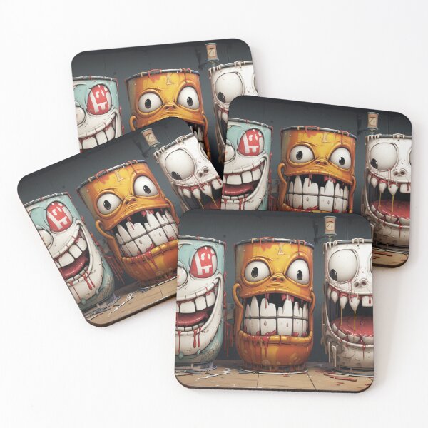 Item preview, Retro cartoon style cans  designed and sold by mvojnovic1992.