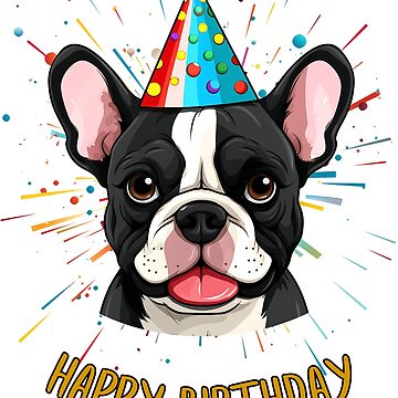 1 Carte De Vœux (insert Photo) – BW – Bulldogs Français à Jouer – Chien – Vierge Anniversaire Célébration Anniversaire #42897