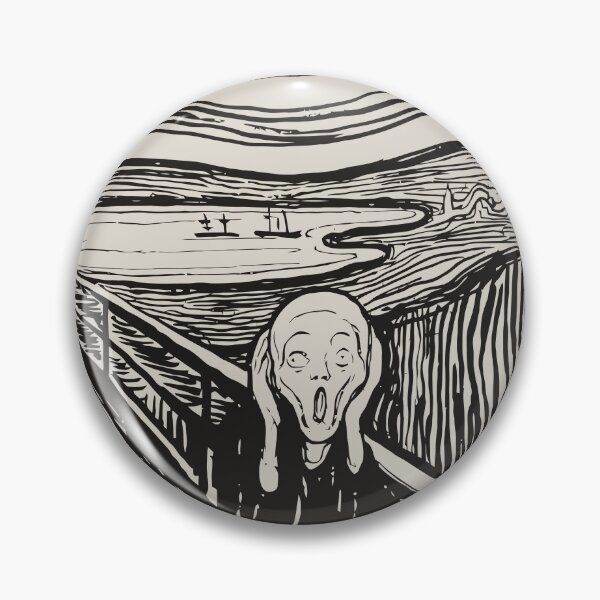 Item preview, The Scream by Edvard Munch: A Timeless Expression of Emotion and Intrigue designed and sold by digitalvintage.
