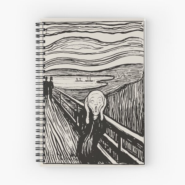 Item preview, The Scream by Edvard Munch: A Timeless Expression of Emotion and Intrigue designed and sold by digitalvintage.