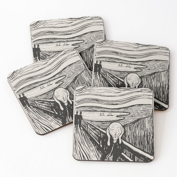 Item preview, The Scream by Edvard Munch: A Timeless Expression of Emotion and Intrigue designed and sold by digitalvintage.