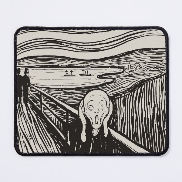 Item preview, The Scream by Edvard Munch: A Timeless Expression of Emotion and Intrigue designed and sold by digitalvintage.