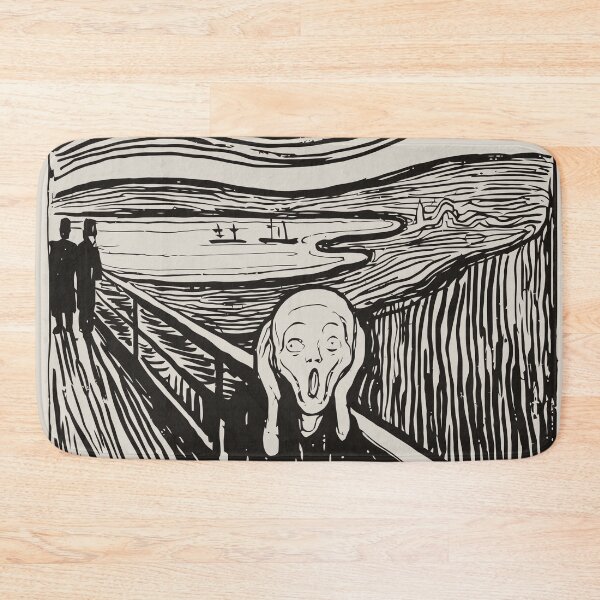 Item preview, The Scream by Edvard Munch: A Timeless Expression of Emotion and Intrigue designed and sold by digitalvintage.