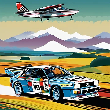 Artwork thumbnail, Mountain Rally: Rallying Through Rural Landscapes by RedDesigneR20
