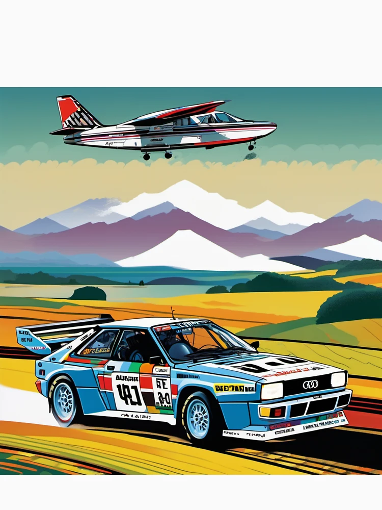 Thumbnail 4 of 4, Racerback Tank Top, Mountain Rally: Rallying Through Rural Landscapes designed and sold by RedDesigneR20.