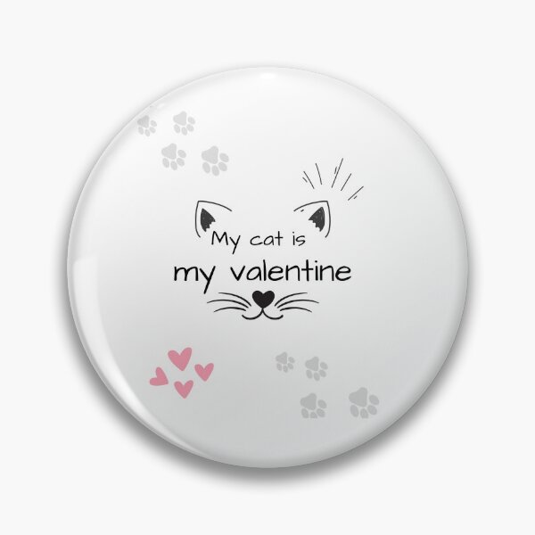Item preview, My cat is my valentine designed and sold by Creativedsigna.
