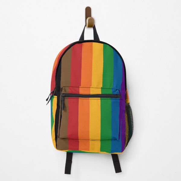 Item preview, Vertical Repeating Inclusive Rainbow Pride Flag Pattern designed and sold by LiveLoudGraphic.