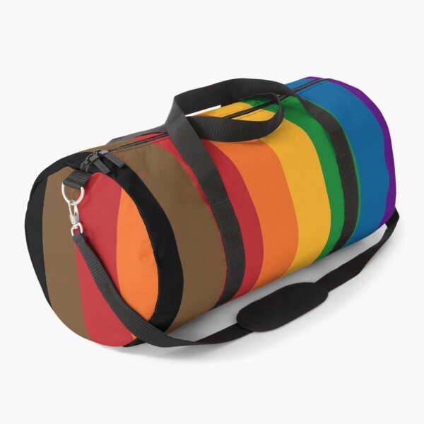 Item preview, Vertical Repeating Inclusive Rainbow Pride Flag Pattern designed and sold by LiveLoudGraphic.