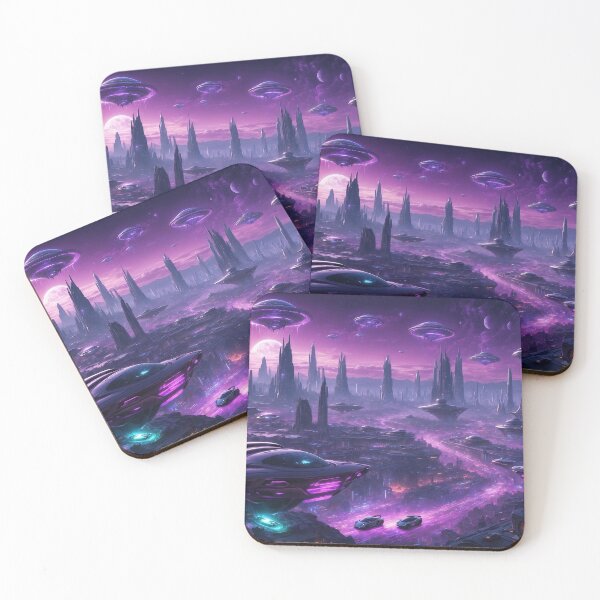 Item preview, Futuristic City designed and sold by Universe-Aliens.
