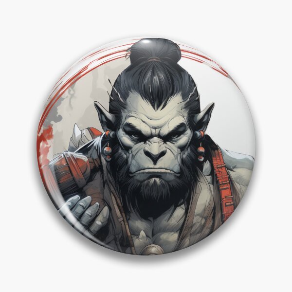 Item preview, The orcish monk designed and sold by GruumchsGoods.