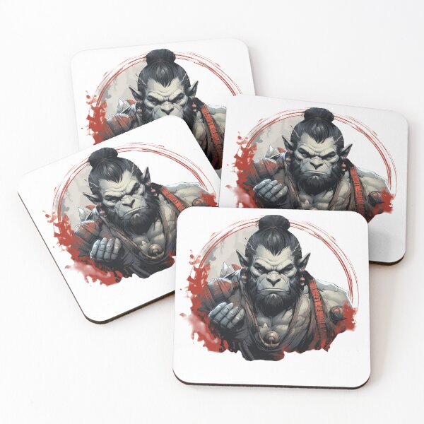 Item preview, The orcish monk designed and sold by GruumchsGoods.