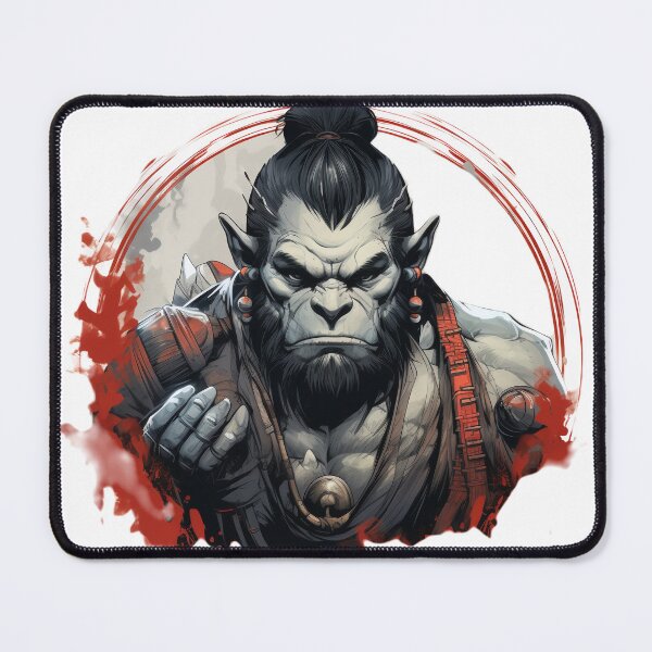 Item preview, The orcish monk designed and sold by GruumchsGoods.